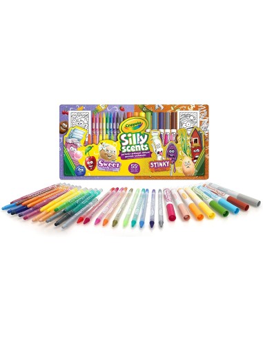 Set Activity Silly Scents - Profumelli and Puzzarelli CRA04-0642 Crayola | Futurartshop.com