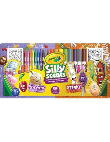 Set Activity Silly Scents - Profumelli and Puzzarelli CRA04-0642 Crayola | Futurartshop.com