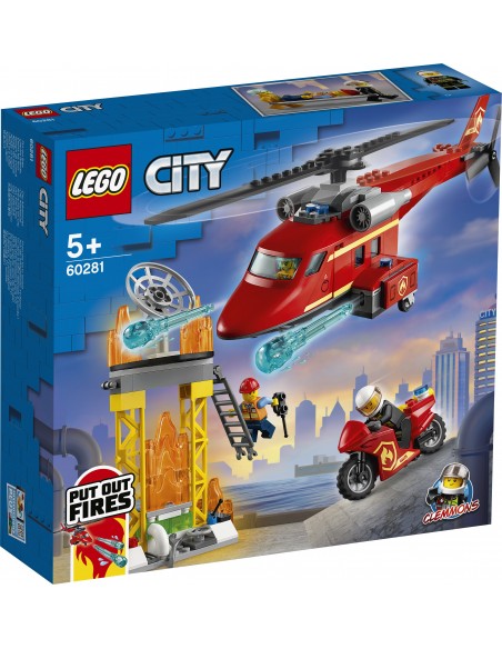 Lego City 60281 - Hubschrauber zur brandbekämpfung LEG60281 Lego- Futurartshop.com