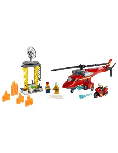 Lego City 60281 - fire Helicopter LEG6332419 Lego | Futurartshop.com