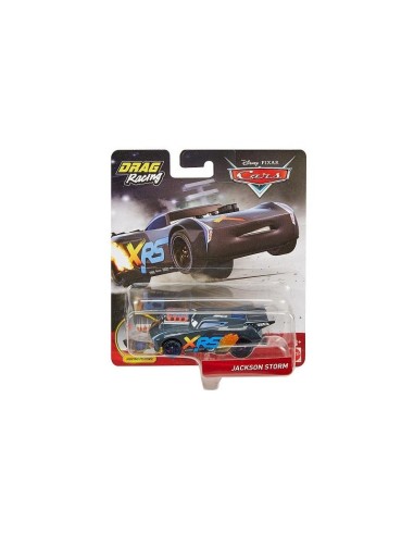 Cars, the XRS Drag Racers - Jackson Storm CRAGFV33/GFV36 Mattel | Futurartshop.com