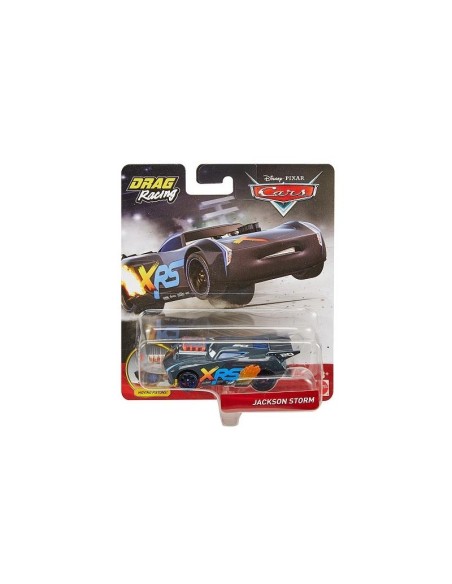 Cars, the XRS Drag Racers - Jackson Storm CRAGFV33/GFV36 Mattel | Futurartshop.com