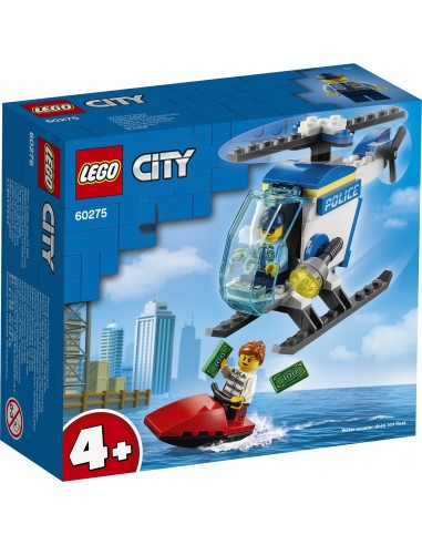 Lego City 60275 - Polisens Helikopter LEG6332427 Lego- Futurartshop.com