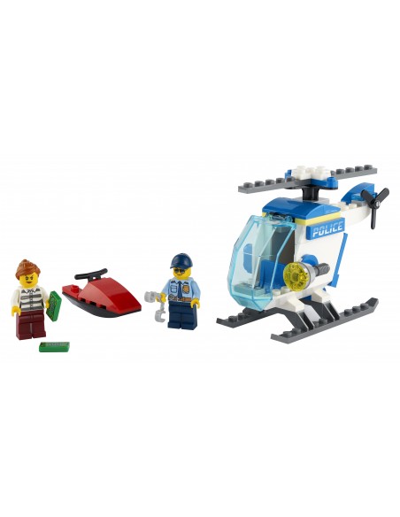 Lego City 60275 - Polisens Helikopter LEG6332427 Lego- Futurartshop.com