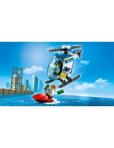 Lego City 60275 - Elicottero della Polizia LEG6332427 Lego | Futurartshop.com