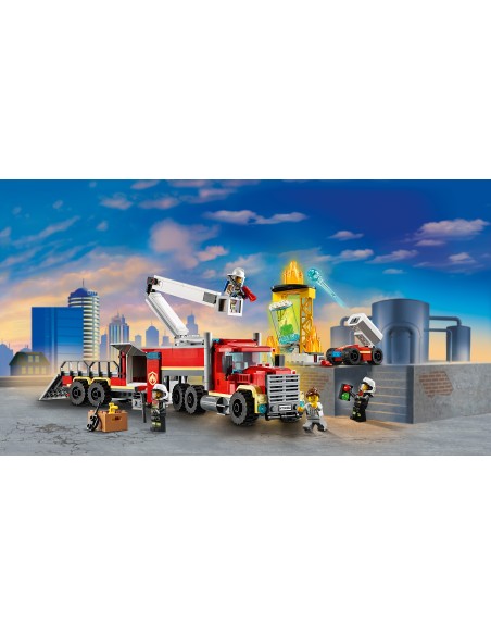 Lego City 60282 - Unità di comando antincendio LEG6332422 Lego | Futurartshop.com