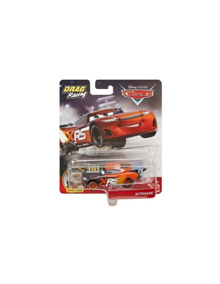 Cars, the XRS Drag Racers - Nitroade CRAGFV33/GFV37 Mattel | Futurartshop.com