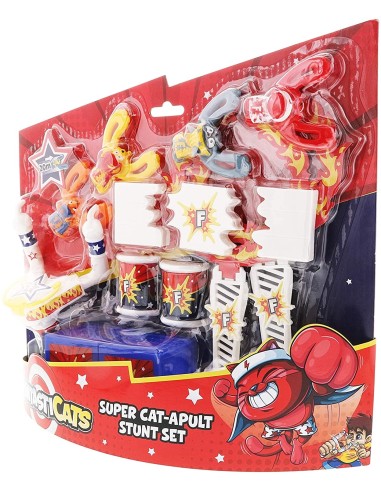 Fantasticats Super Cat-Apult Stunt Set with 4 figures and accessories GOL33125.006 Goliath | Futurartshop.com