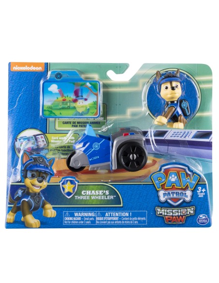 Paw Patrol Mission Paw - Chase's Three Wheeler CRA6035618/20083764 Spin master | Futurartshop.com
