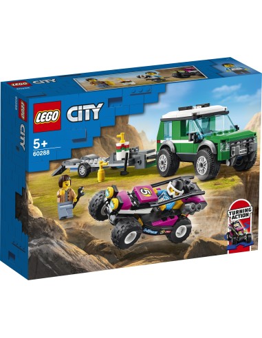Lego City 60288 - Transporter buggy racing LEG6327972 Lego | Futurartshop.com