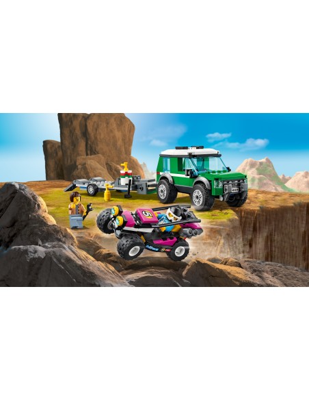 Lego City 60288 - Trasportatore di buggy da corsa LEG6327972 Lego | Futurartshop.com
