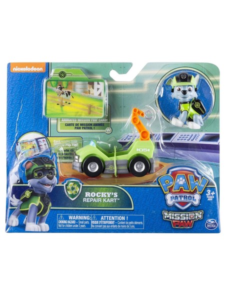 Paw Patrol Mission Paw - Rocky's Repair Kart CRA6035618/20083771 Spin master | Futurartshop.com