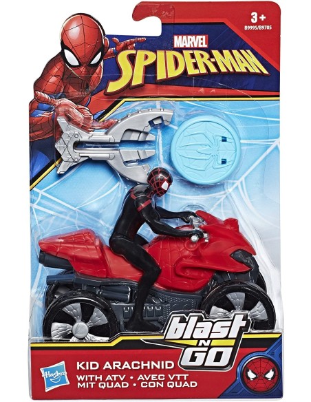 Spider-Man - Veicolo Blast And Go Miles Morales OLTB9705EU62/B9995 Hasbro | Futurartshop.com