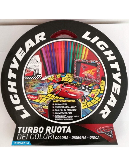 Disney Cars 3 - Turbo color wheel OLT43118 Multiprint | Futurartshop.com
