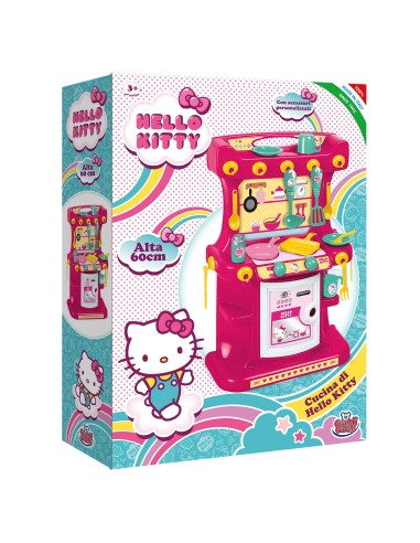 Hello kitty Cucina per bambini 60 centimetri con accessori GEF02303 Grandi giochi | Futurartshop.com
