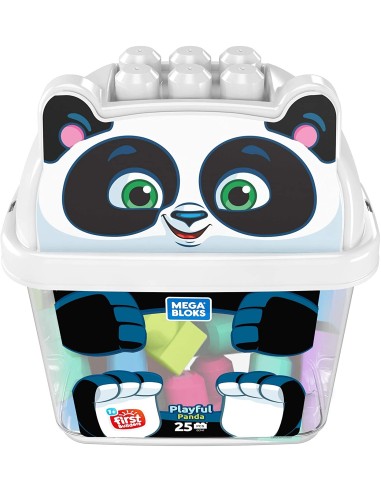 Mega Bloks - Construction PlayFul Panda 25 pieces CRAGCT46/GCT47 Mega Bloks | Futurartshop.com