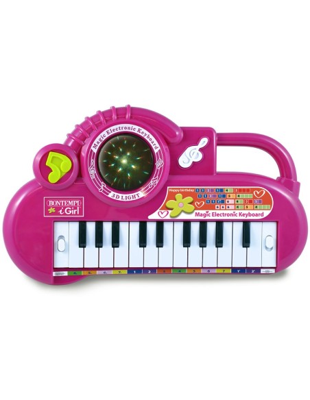 Electronic keyboard Girl 22 keys BIM122271 Bontempi | Futurartshop.com