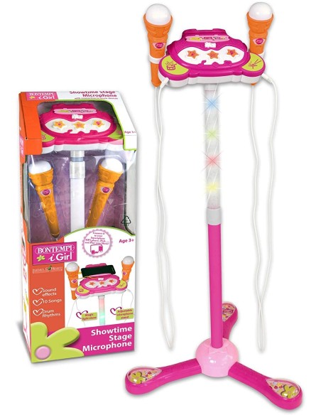 Dual-Microphone Girl BIM401471 Bontempi | Futurartshop.com
