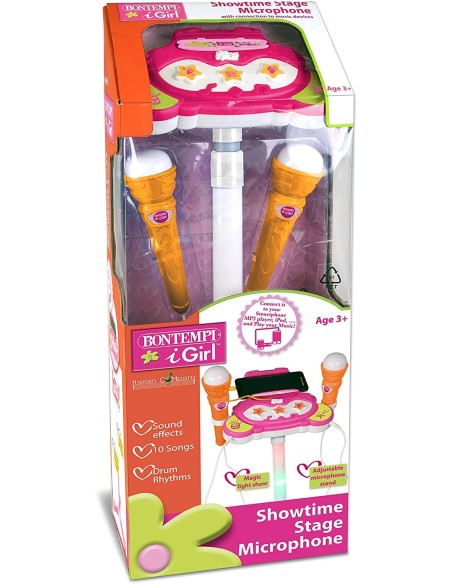 Doppio Microfono Girl BIM401471 Bontempi | Futurartshop.com