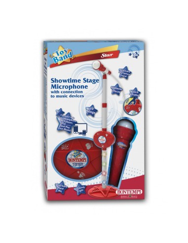 Microfono da palcoscenico con asta regolabile BIM400910 Bontempi | Futurartshop.com