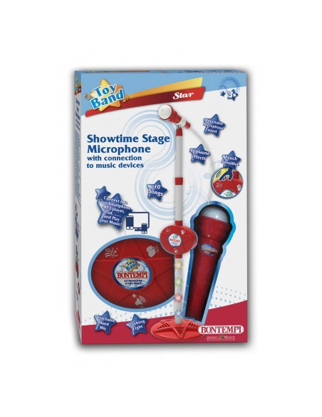 Microfono da palcoscenico con asta regolabile BIM400910 Bontempi | Futurartshop.com