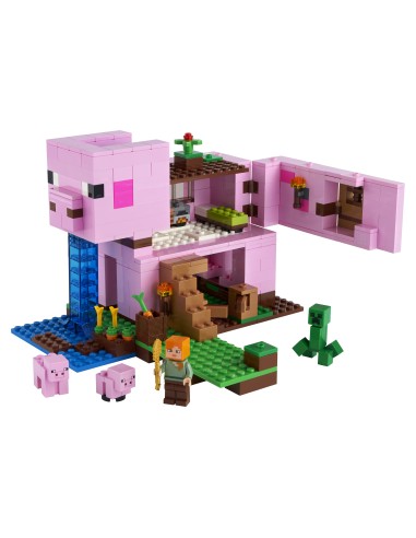 Lego Minecraft 21170 - La Pig House LEG6332816 Lego | Futurartshop.com