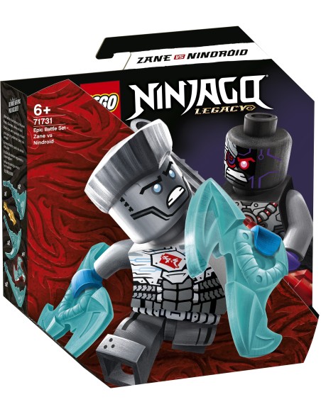 Lego Ninjago 71731 - Battaglia epica - Zane vs Nindroid LEG6332446 Lego | Futurartshop.com
