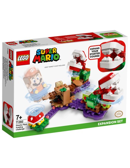 Lego-Super-Mario-71382 - The puzzle challenge of the Plant Piranha LEG6332705 Lego | Futurartshop.com