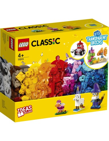 Lego Classic 11013 - transparent Brick creative LEG6327639 Lego | Futurartshop.com