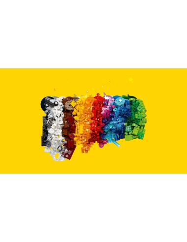 Lego Classic 11013 - transparent Brick creative LEG6327639 Lego | Futurartshop.com