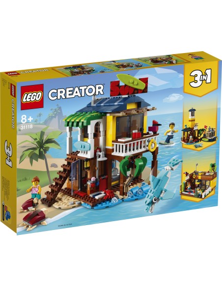 Lego Creator 31118 - Surfer Beach House LEG6327663 Lego | Futurartshop.com