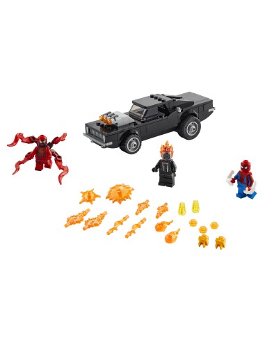 Lego Spider-Man 76173 - Spider-Man e Ghost rider vs Carnage LEG6332606 Lego | Futurartshop.com
