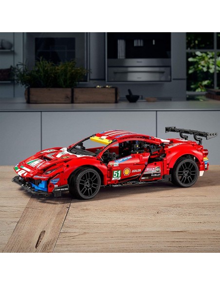 Lego Technic 42125 - Ferrari 488 GTE AF corse 51 LEG6332759 Lego | Futurartshop.com