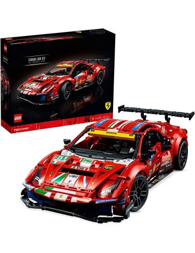 Lego Technic 42125 - Ferrari 488 GTE AF corse 51 LEG6332759 Lego | Futurartshop.com