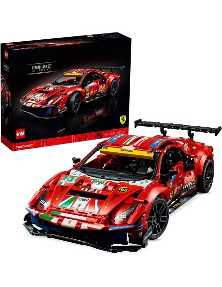 Lego Technic 42125 - Ferrari 488 GTE AF corse 51 LEG6332759 Lego | Futurartshop.com
