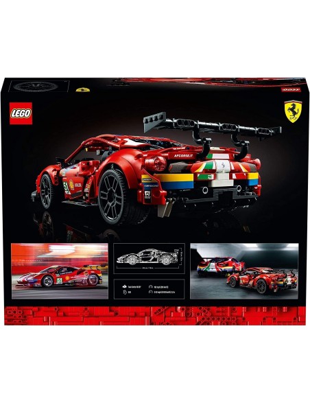 Lego Technic 42125 - Ferrari 488 GTE AF corse 51 LEG6332759 Lego | Futurartshop.com
