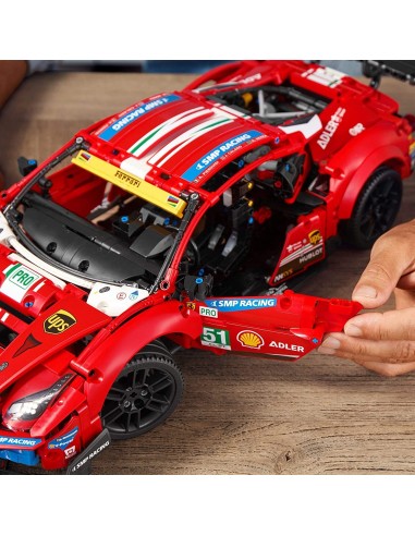 Lego Technic 42125 - Ferrari 488 GTE AF corse 51 LEG6332759 Lego | Futurartshop.com