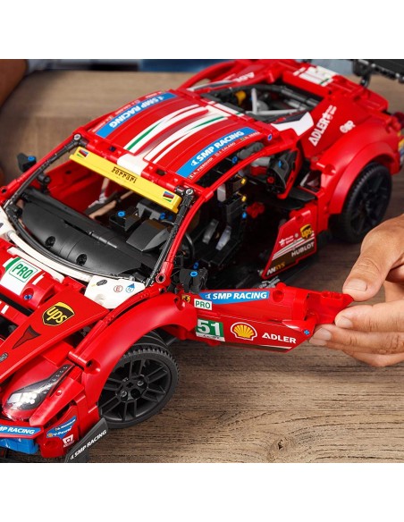 Lego Technic 42125 - Ferrari 488 GTE AF corse 51 LEG6332759 Lego | Futurartshop.com