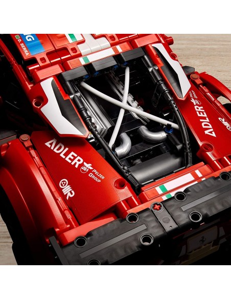 Lego Technic 42125 - Ferrari 488 GTE AF corse 51 LEG6332759 Lego | Futurartshop.com