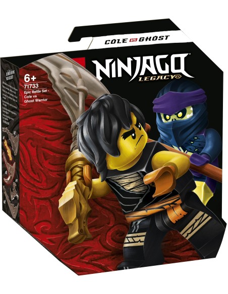 Lego Ninjago 71733 - Battaglia Epica - Cole vs Guerriero fantasm LEG6332459 Lego | Futurartshop.com