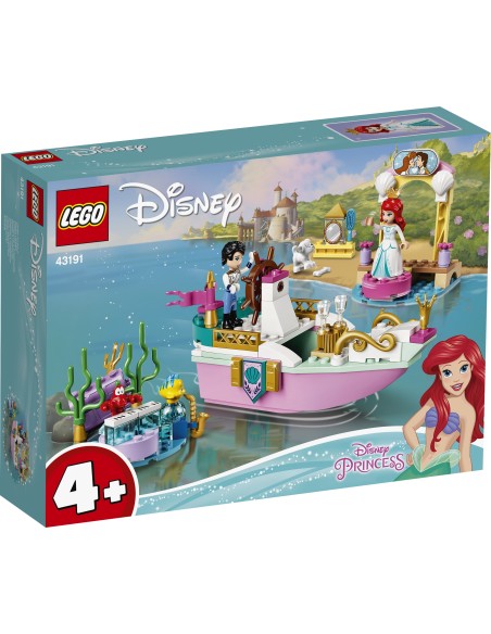 Lego Disney Princess 43191 - The boat of the party of Ariel LEG6331780 Lego | Futurartshop.com