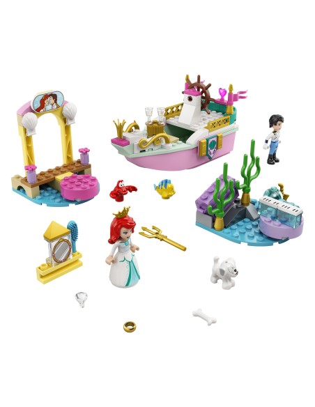 Lego Disney Princess 43191 - The boat of the party of Ariel LEG6331780 Lego | Futurartshop.com