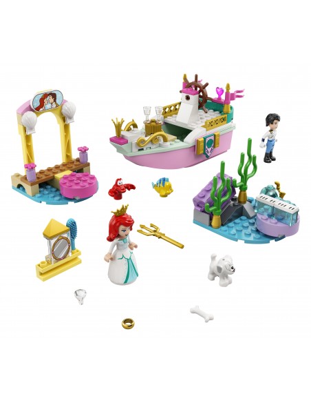 Lego Disney Princesse 43191 - Le bateau de la partie de la colonie d'Ariel LEG6331780 Lego- Futurartshop.com
