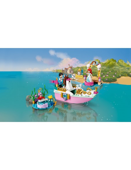 Lego Disney Princesse 43191 - Le bateau de la partie de la colonie d'Ariel LEG6331780 Lego- Futurartshop.com