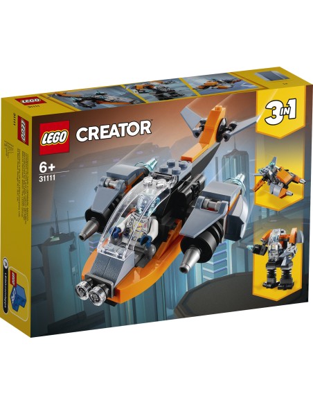 Lego Creator 31111 - Cyber-Drone LEG6327645 Lego | Futurartshop.com