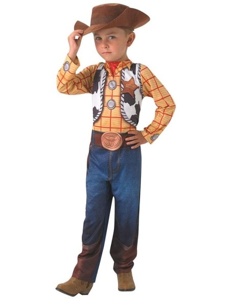 Toy Story Costume Woody 3-4 anni RUB610384-S Rubies | Futurartshop.com