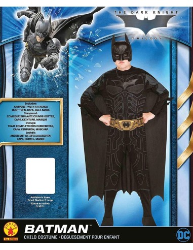 Costume Batman Dark knight with mask 5-7 years RUBIT881286-M Rubies | Futurartshop.com