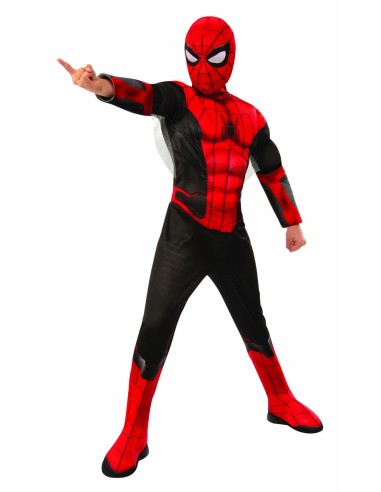 Costume Spider-Man Black Suit Deluxe 5-7 anni RUB700614-M Rubies | Futurartshop.com