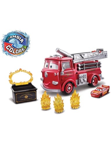Disney Cars trucks Red challenge changes color with 1 vehicle TOYGPH80 Mattel | Futurartshop.com