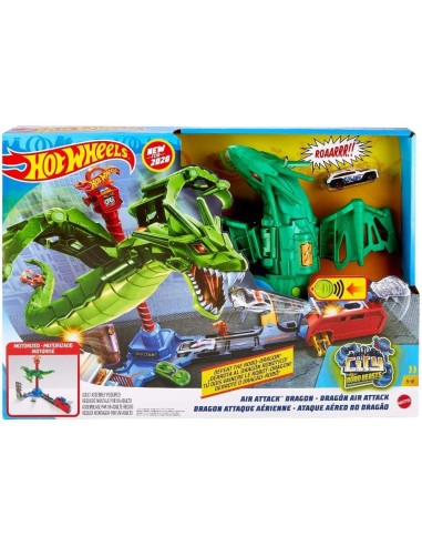 Hot Wheels Pista attacco del drago robotico TOYGJL13 Mattel | Futurartshop.com